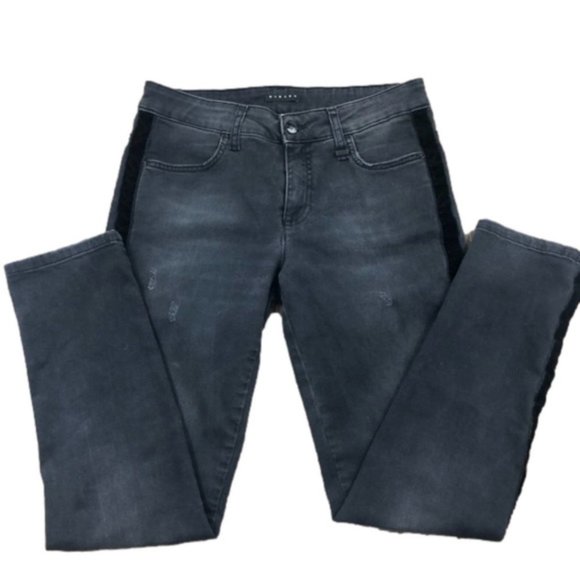 Sisley Lima Slip Carrot Fit Distressed Jeans - Picture 1 of 10